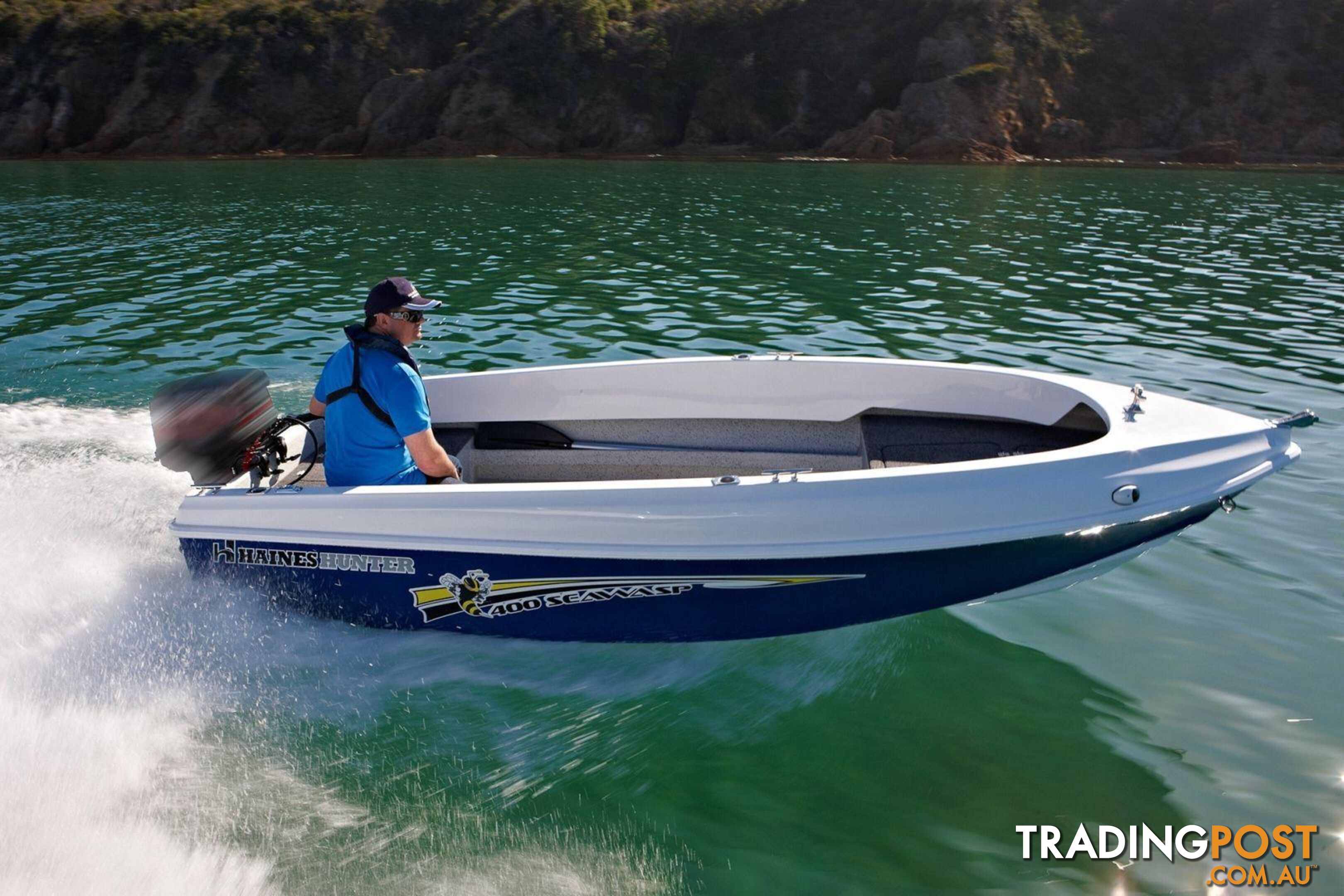 Haines Hunter 400 Seawasp + Yamaha F30hp 4-Stroke - Pack 3 for sale online prices