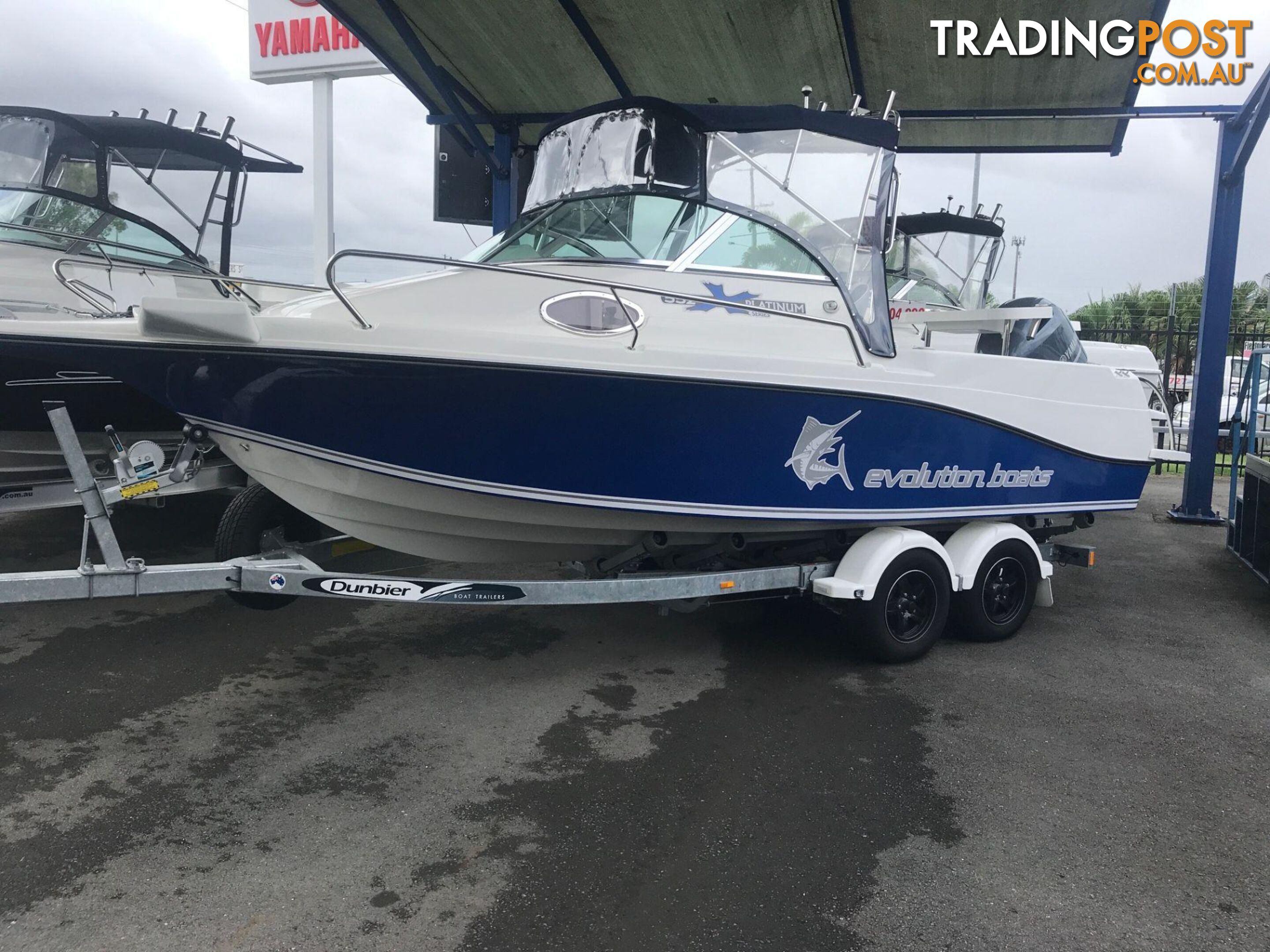 NEW 2024 EVOLUTION 552 PLATINUM FITTED WITH A YAMAHA F130 FOURSTROKE