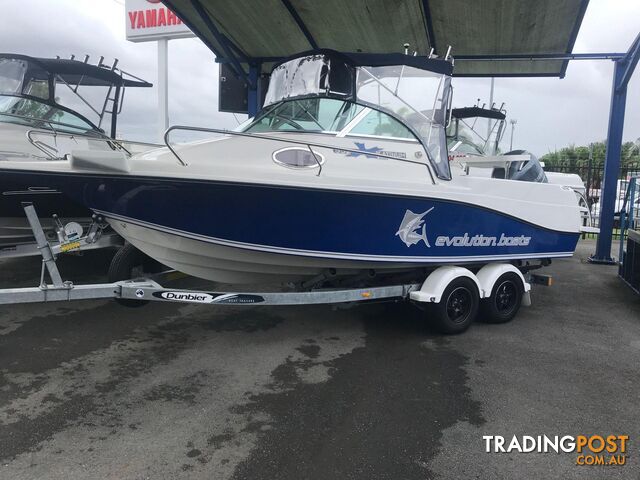 NEW 2024 EVOLUTION 552 PLATINUM FITTED WITH A YAMAHA F130 FOURSTROKE