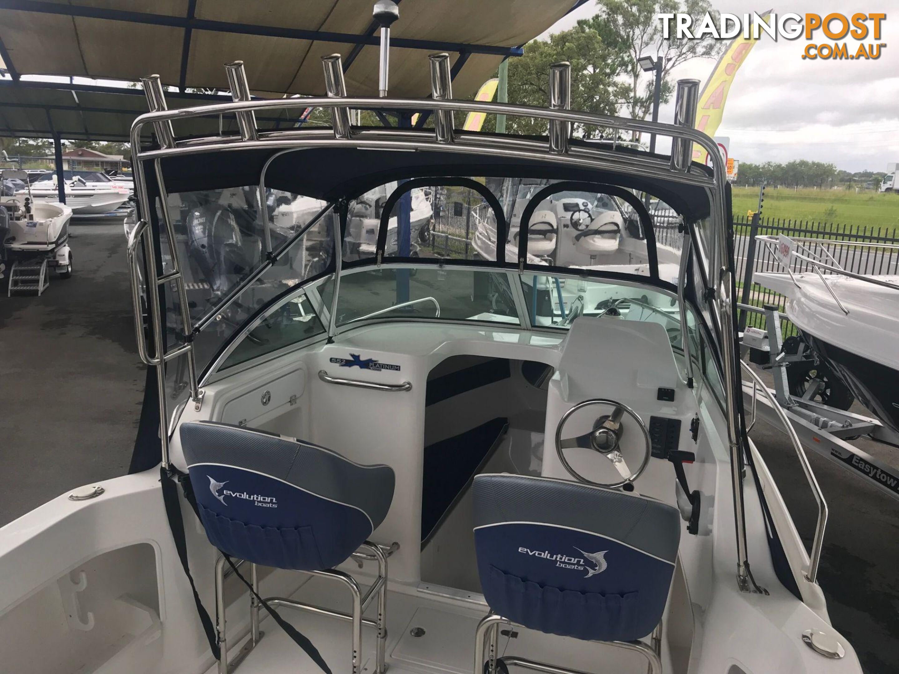 NEW 2024 EVOLUTION 552 PLATINUM FITTED WITH A YAMAHA F130 FOURSTROKE