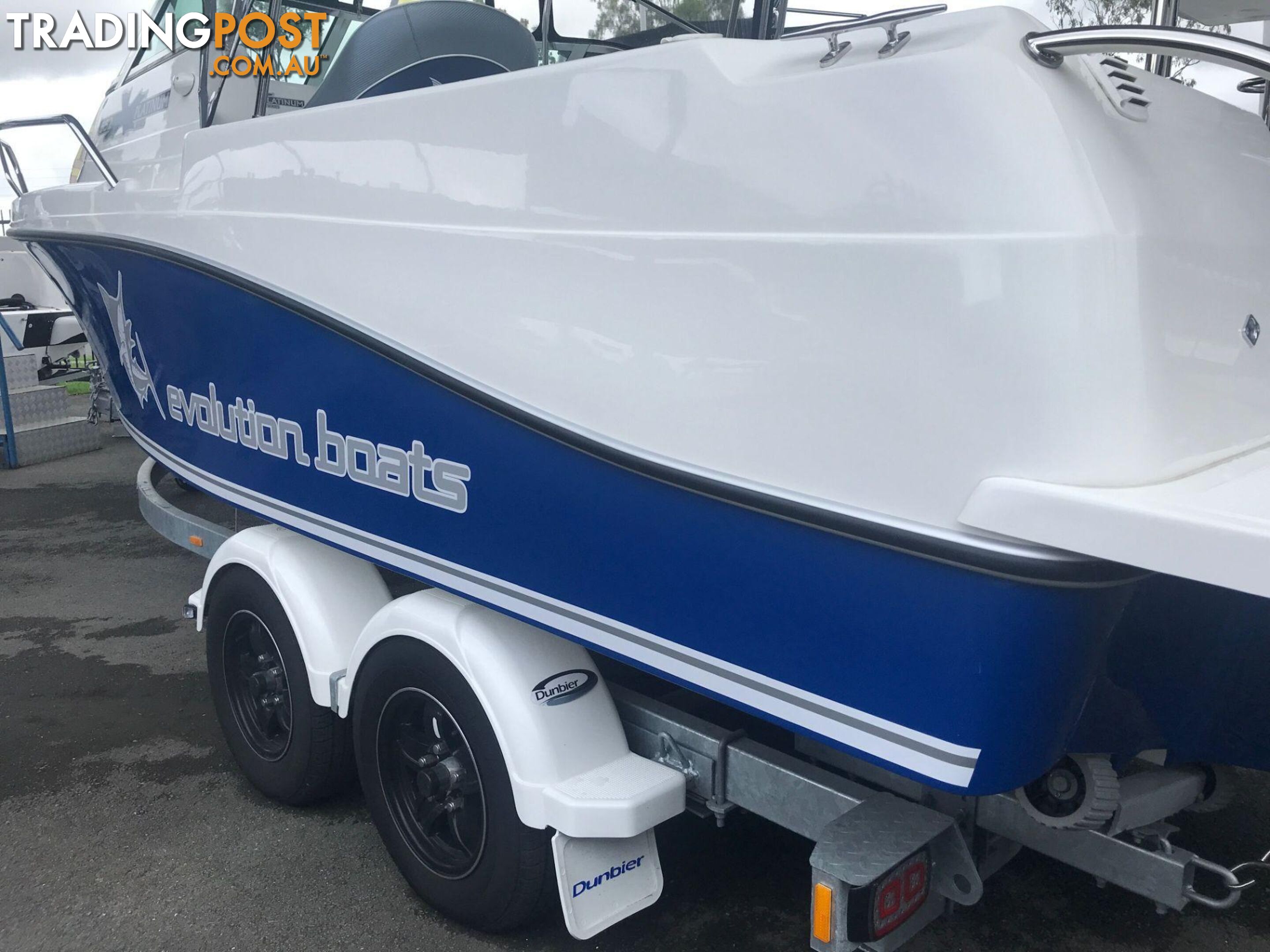 NEW 2024 EVOLUTION 552 PLATINUM FITTED WITH A YAMAHA F130 FOURSTROKE