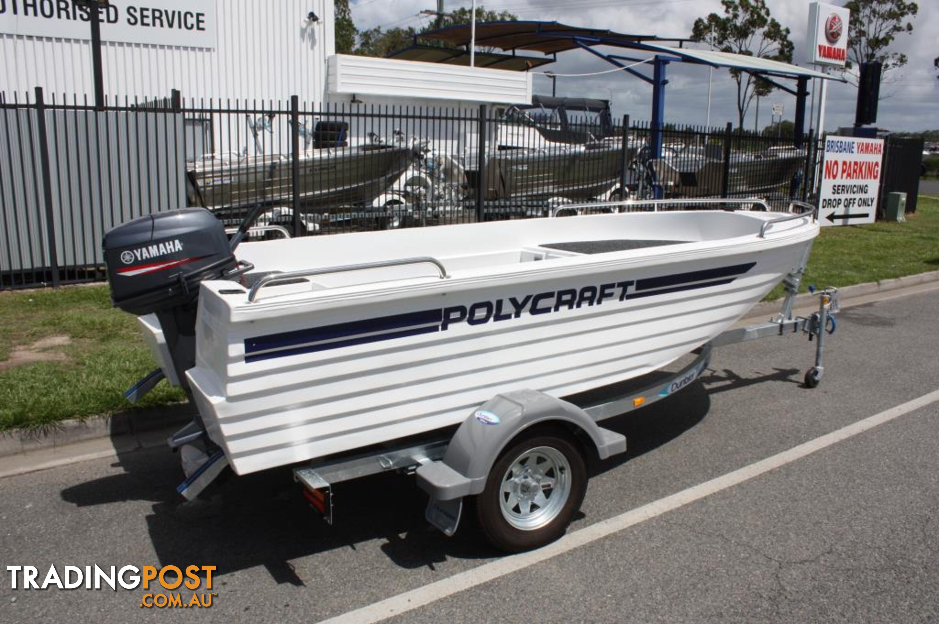 POLYCRAFT 410 CHALLENGER  Open Boat Powered by a Yamaha F40 Package  1