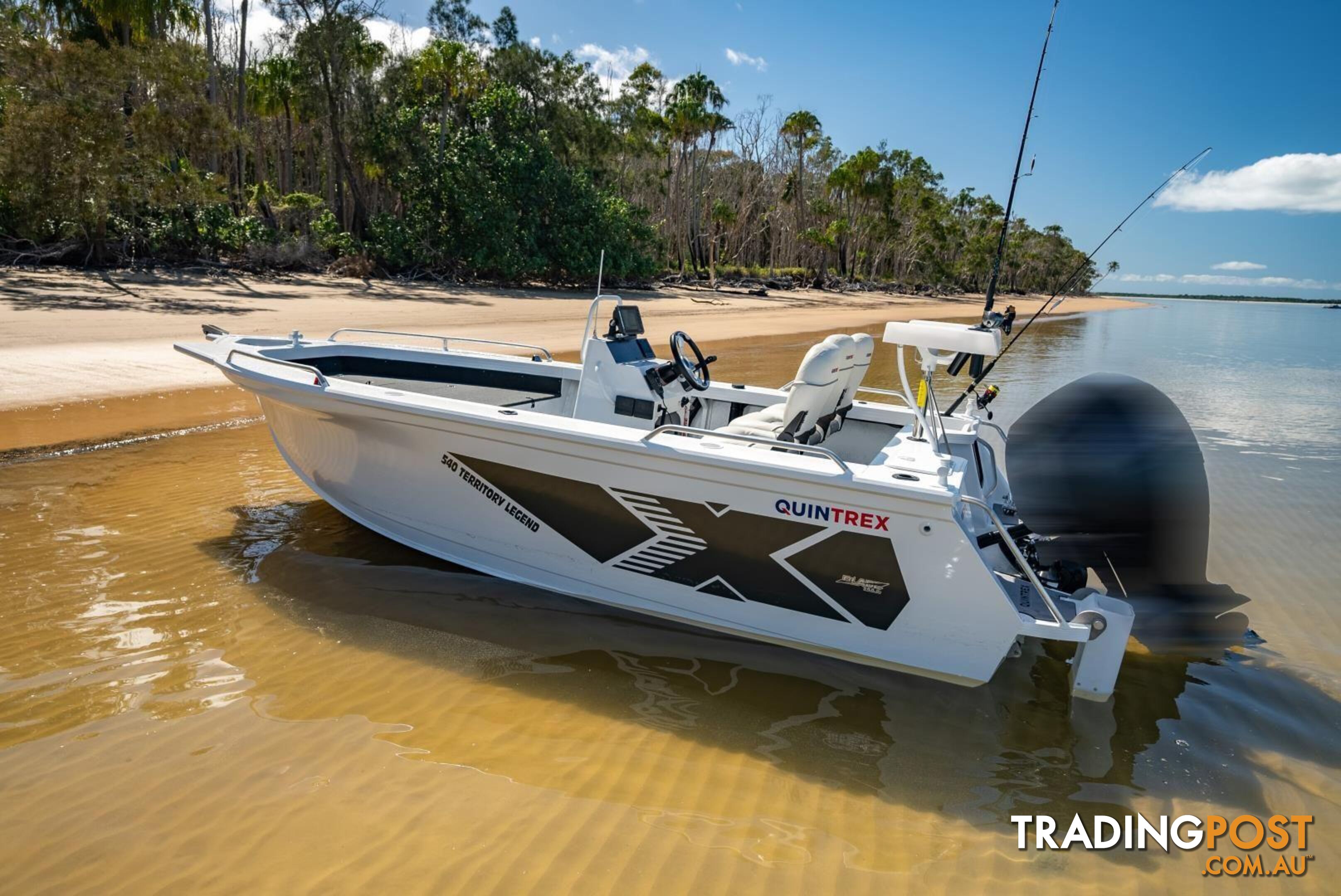 Quintrex 540 Territory Legend + Yamaha F90hp 4-Stroke - Pack 1 for sale online prices