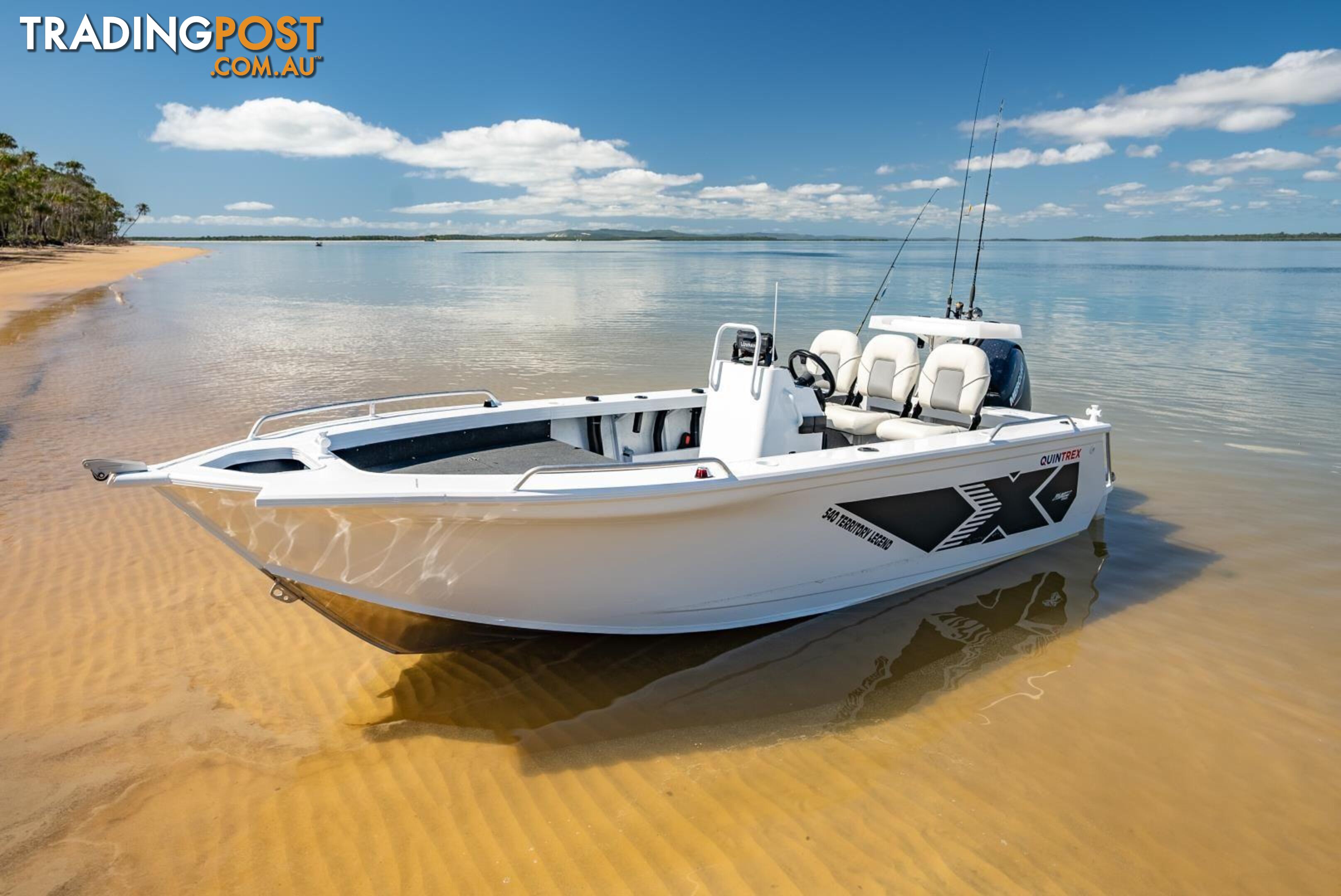 Quintrex 540 Territory Legend + Yamaha F90hp 4-Stroke - Pack 1 for sale online prices