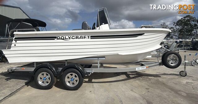 Polycraft 530 Warrior Centre Console + Yamaha 115HP