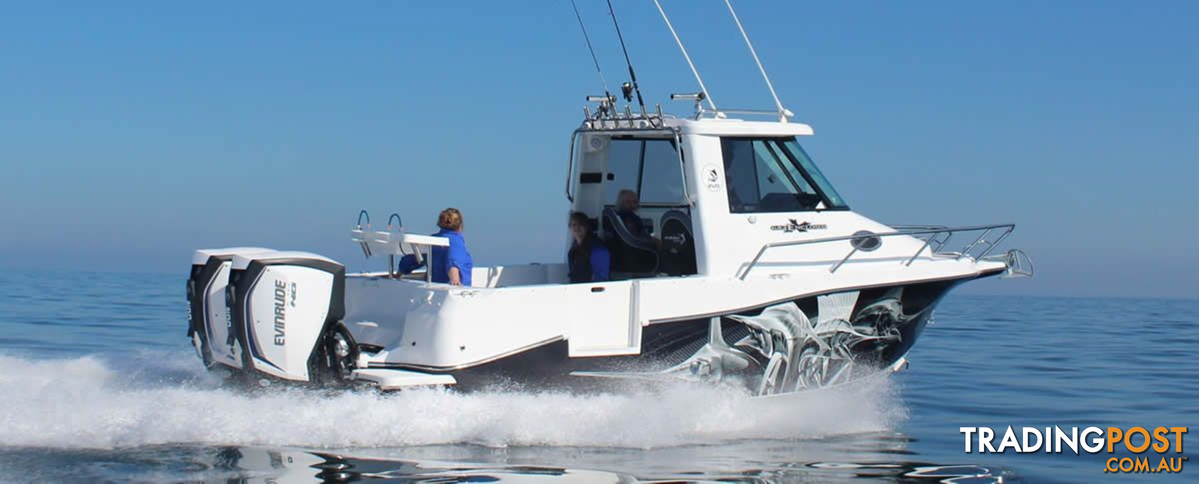 NEW 2024 EVOLUTION  ENCLOSED WITH 350HP YAMAHA FOURSTROKE FOR SALE