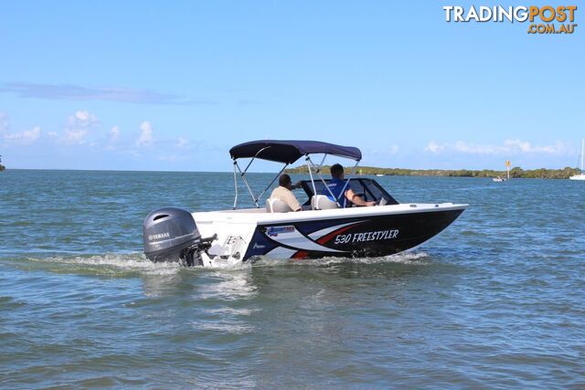 Quintrex 530 Freestyler + Yamaha F115hp 4-Stroke - Pack 1 for sale online prices