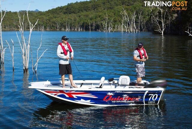 Quintrex F440 Explorer Trophy Side Console + Yamaha F60hp 4-Stroke - Pack 3(SC) for sale online prices