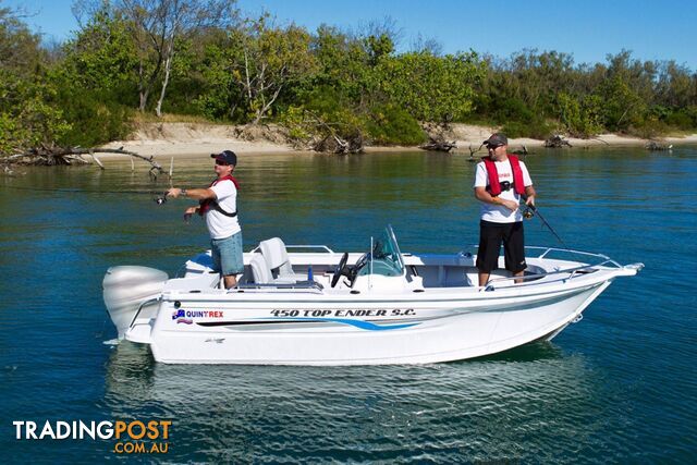 Quintrex 450 Top Ender + F70hp 4-Stroke - PACK 2 FOR SALE