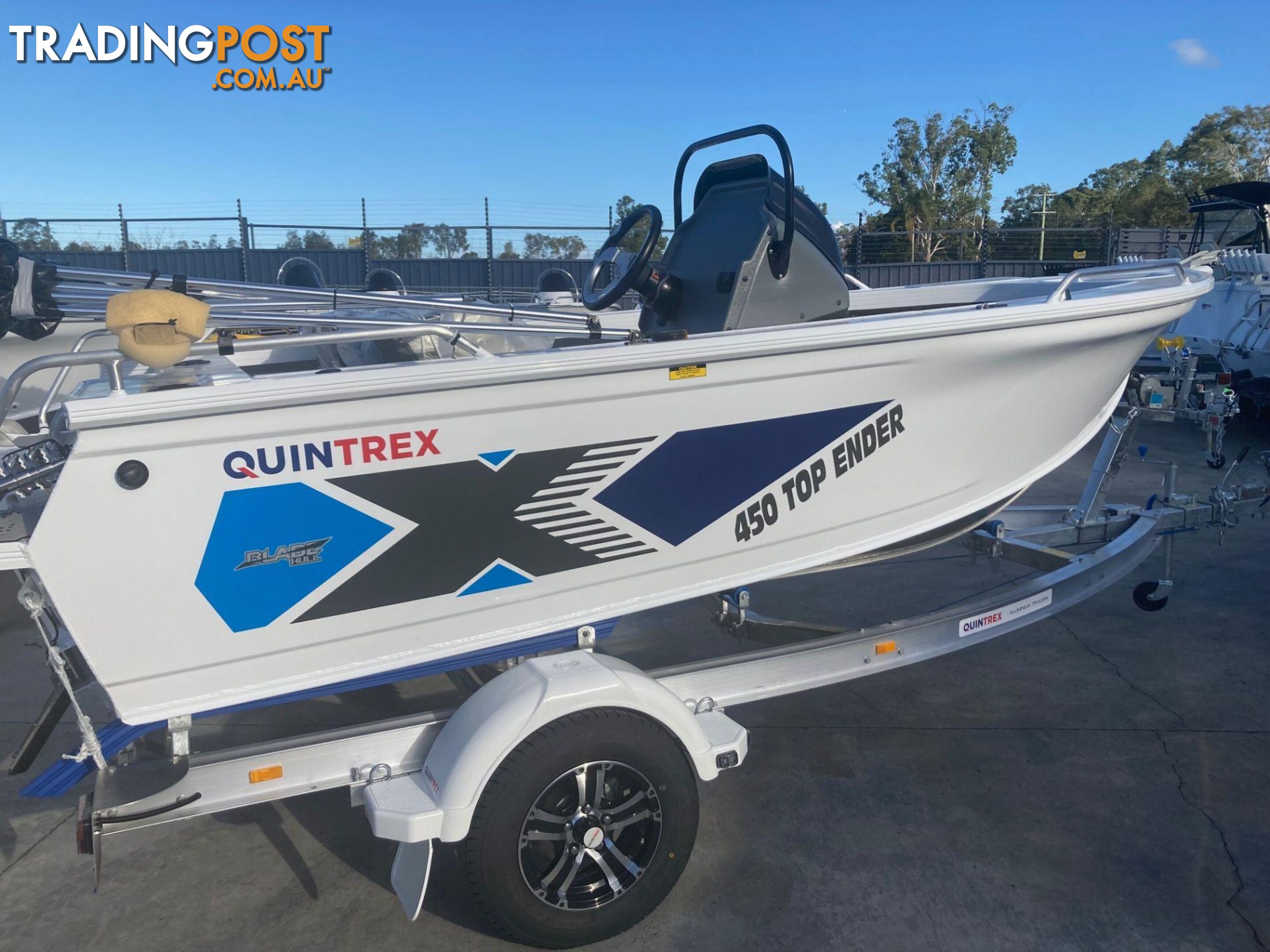 Quintrex 450 Top Ender + T60hp 4-Stroke - Pack 2 for sale online prices