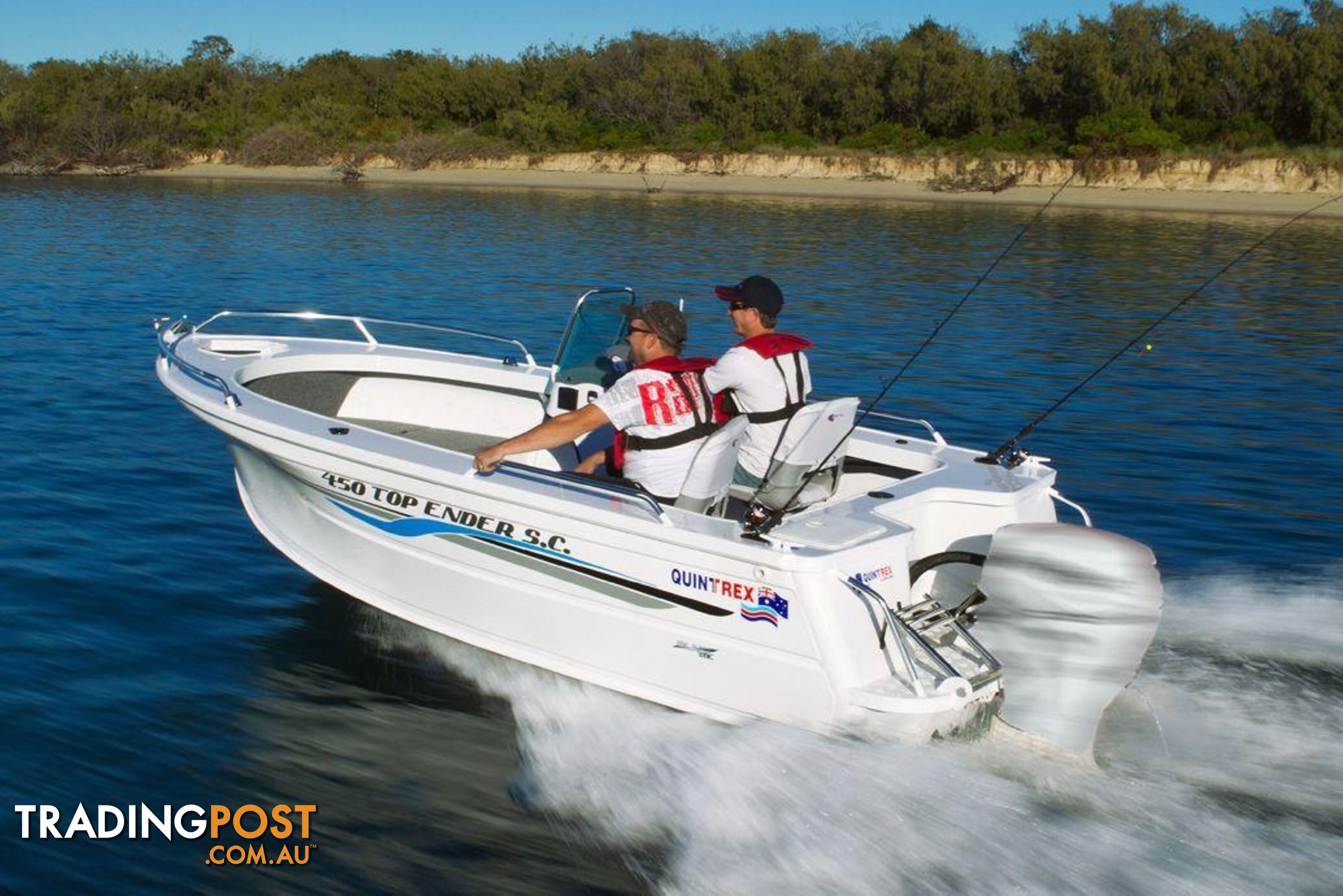 Quintrex 450 Top Ender + T60hp 4-Stroke - Pack 2 for sale online prices