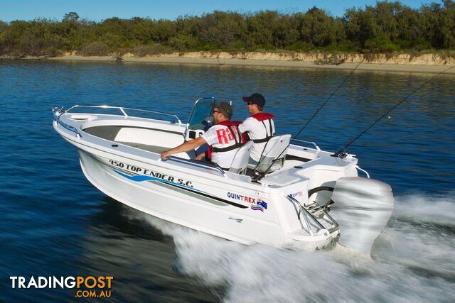 Quintrex 450 Top Ender + T60hp 4-Stroke - Pack 2 for sale online prices