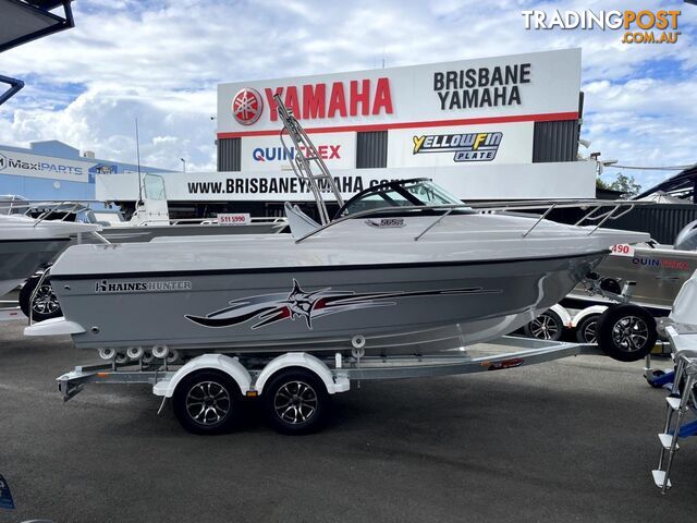 Haines Hunter 565R + Yamaha F130hp 4-Stroke - Pack 1 for sale online prices