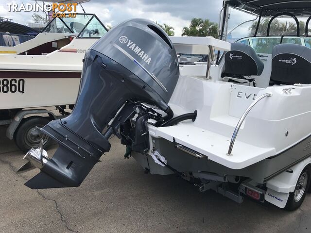 NEW 2024 EVOLUTION 552 GOLD CUDDY WITH YAMAHA 150HP FOURSTROKE FOR SALE