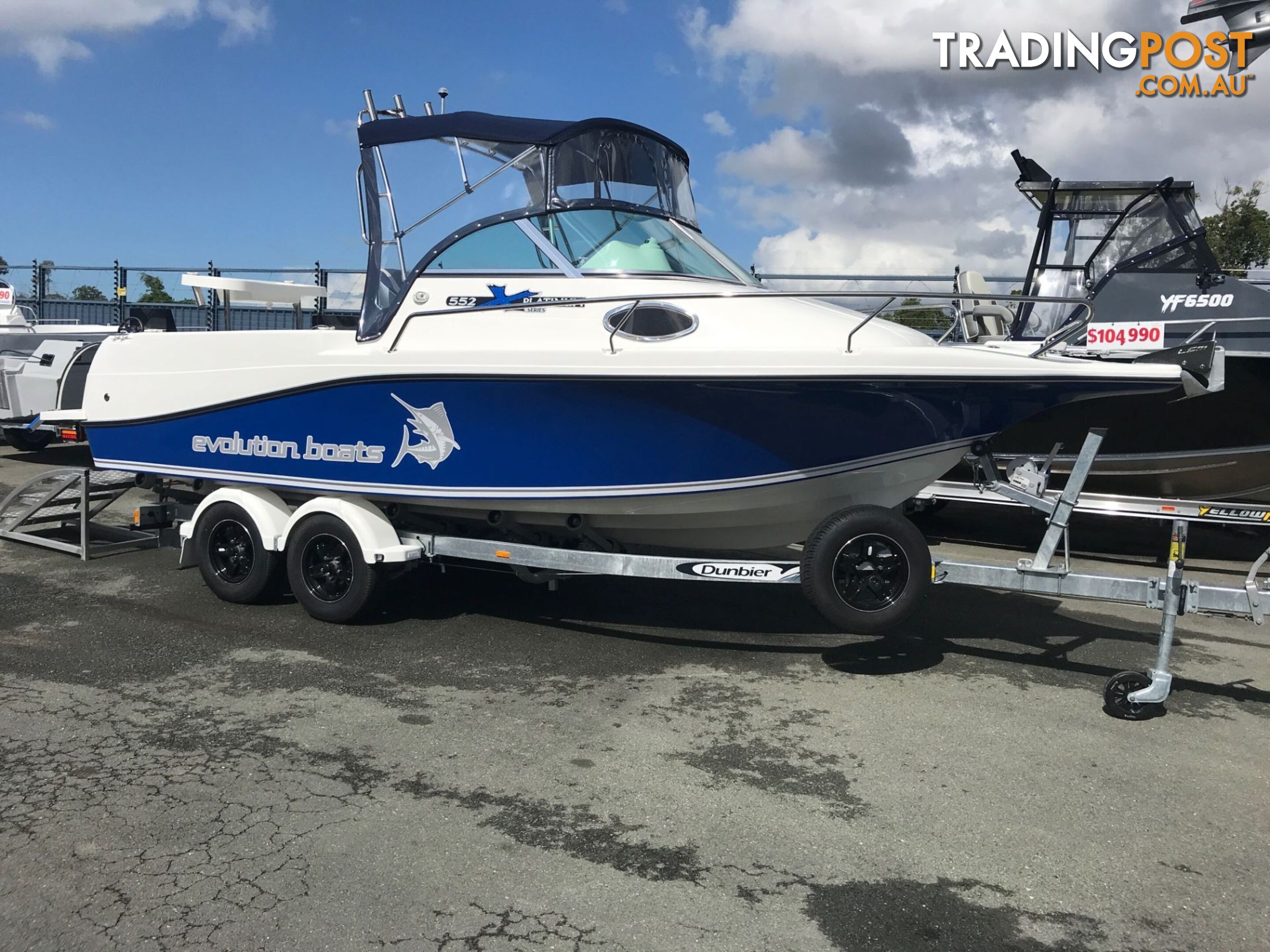 NEW 2024 EVOLUTION 552 GOLD CUDDY WITH YAMAHA 150HP FOURSTROKE FOR SALE