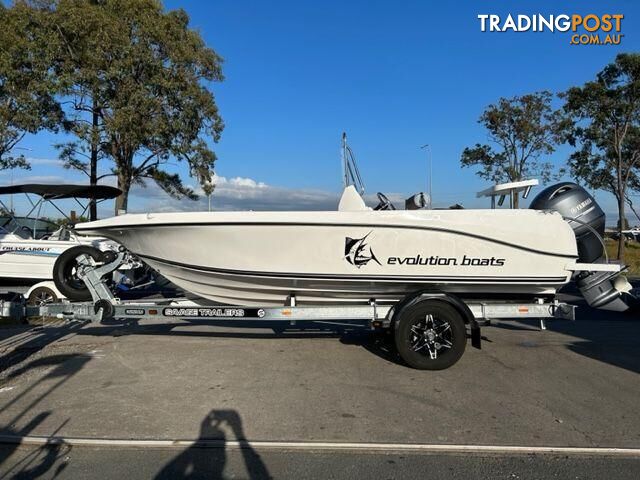 NEW 2024 EVOLUTION 500 AXIS CENTRE CONSOLE WITH YAMAHA 75HP  FOR SALE