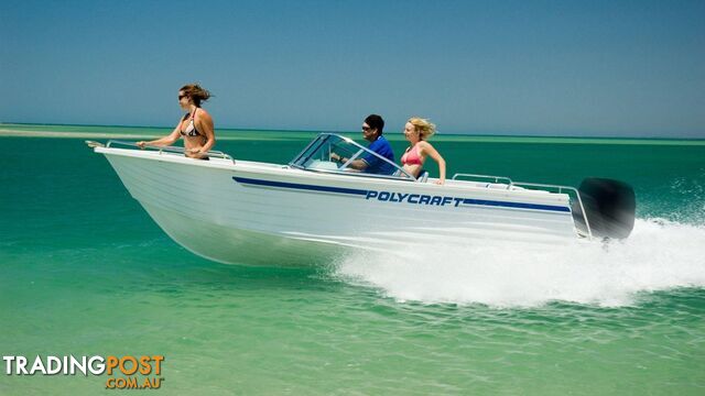 Polycraft 530 Warrior Frontrunner + Yamaha F130hp 4-Stroke - Pack 3 for sale online prices