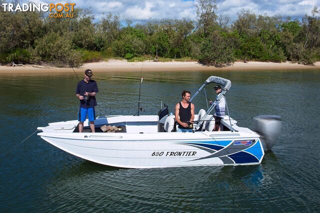 Quintrex 630 Frontier SC + Yamaha F150hp 4-Stroke - Pack 2 for sale online prices