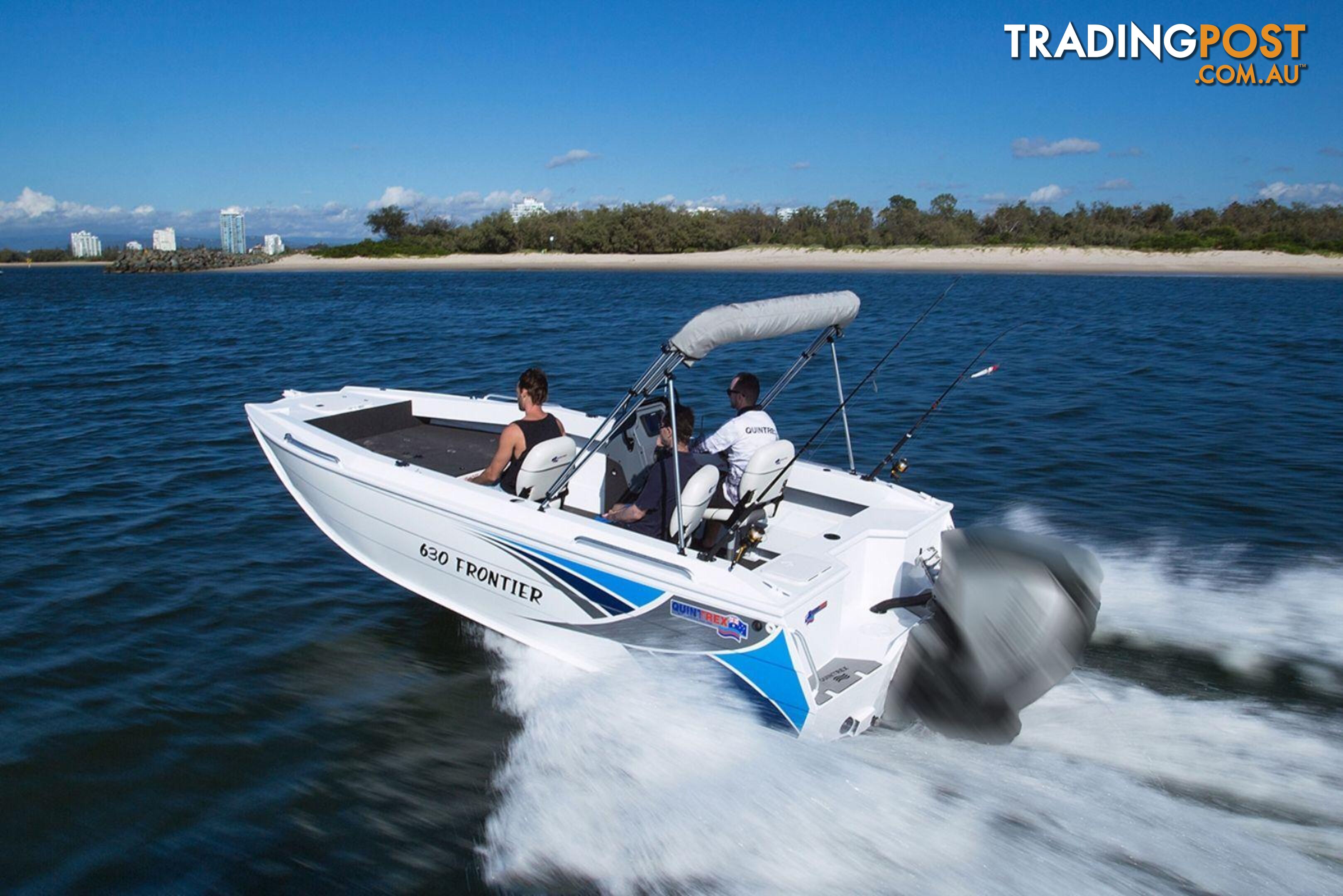 Quintrex 630 Frontier SC + Yamaha F150hp 4-Stroke - Pack 2 for sale online prices