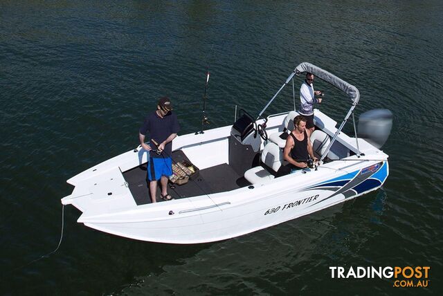 Quintrex 630 Frontier SC + Yamaha F150hp 4-Stroke - Pack 2 for sale online prices