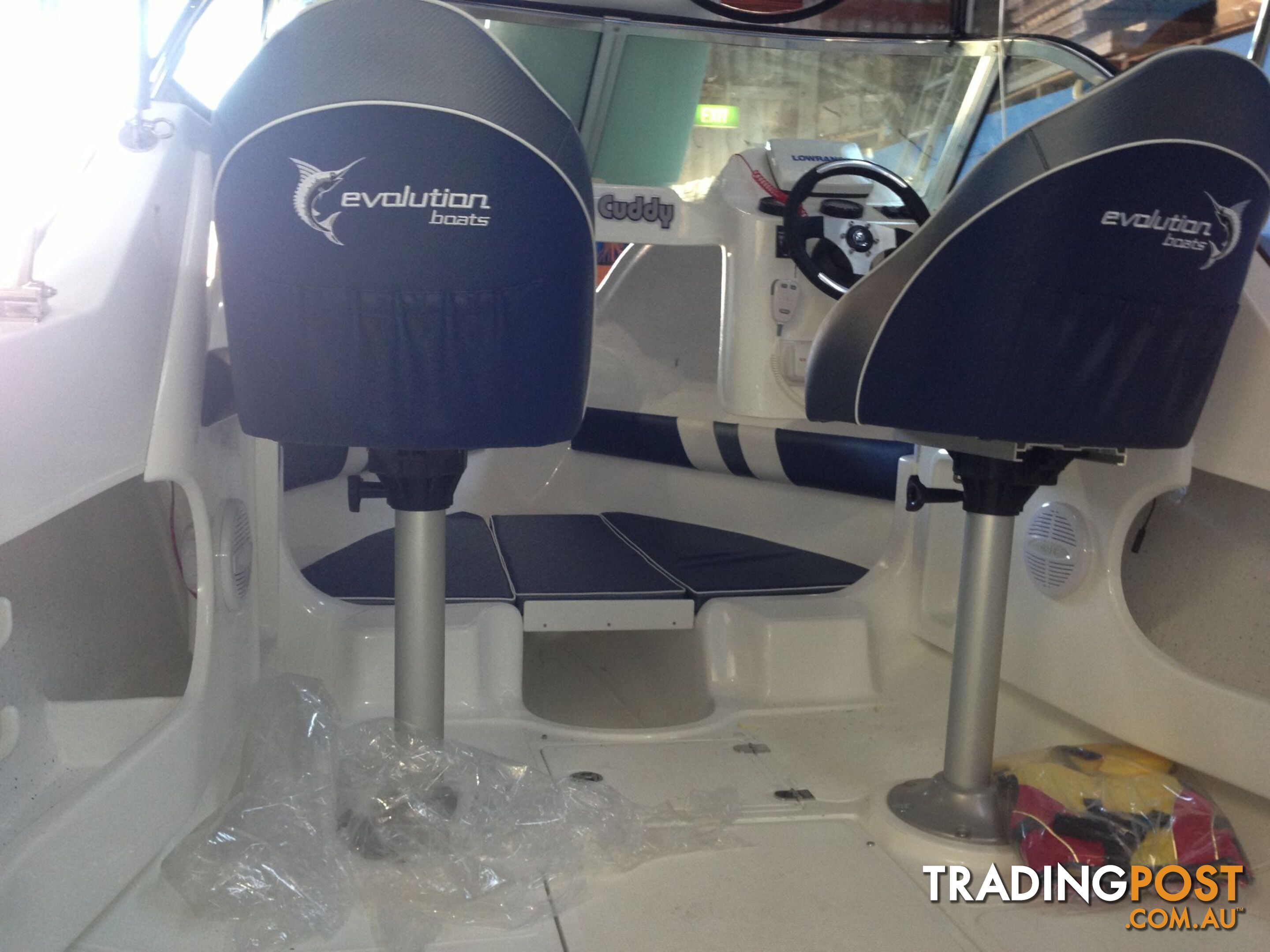 2024 EVOLUTION 500 CUDDY WITH 90HP YAMAHA FOURSTROKE FOR SALE