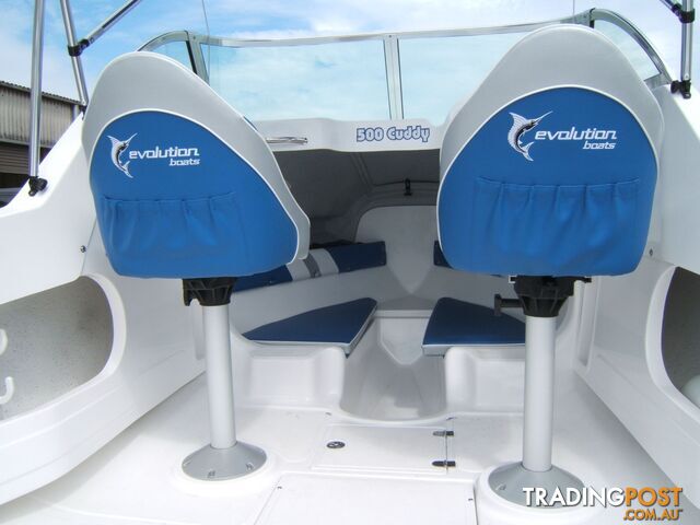 2024 EVOLUTION 500 CUDDY WITH 90HP YAMAHA FOURSTROKE FOR SALE