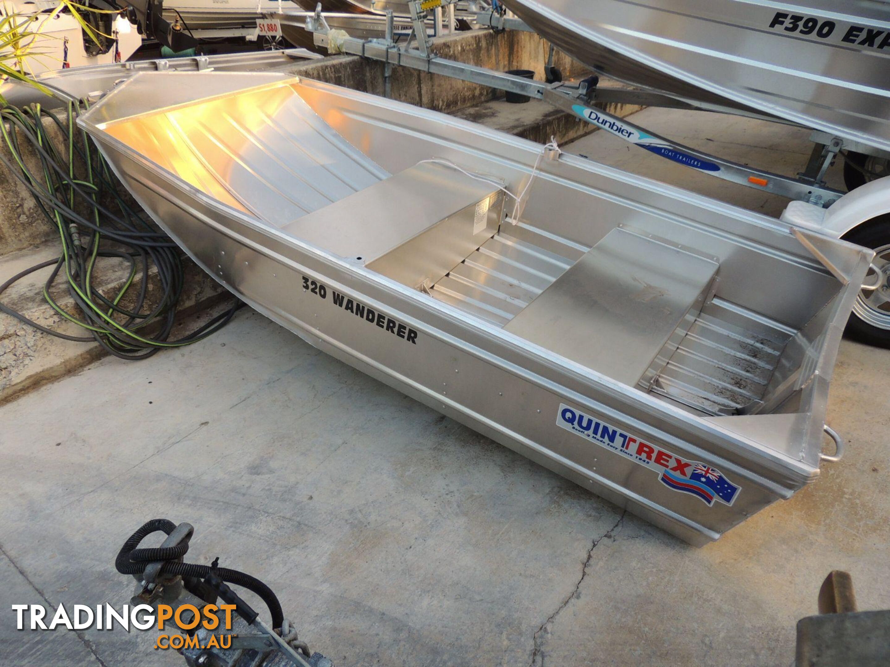 Quintrex 320 Wanderer + Yamaha F6hp 4-Stroke - HULL + MOTOR for sale online prices