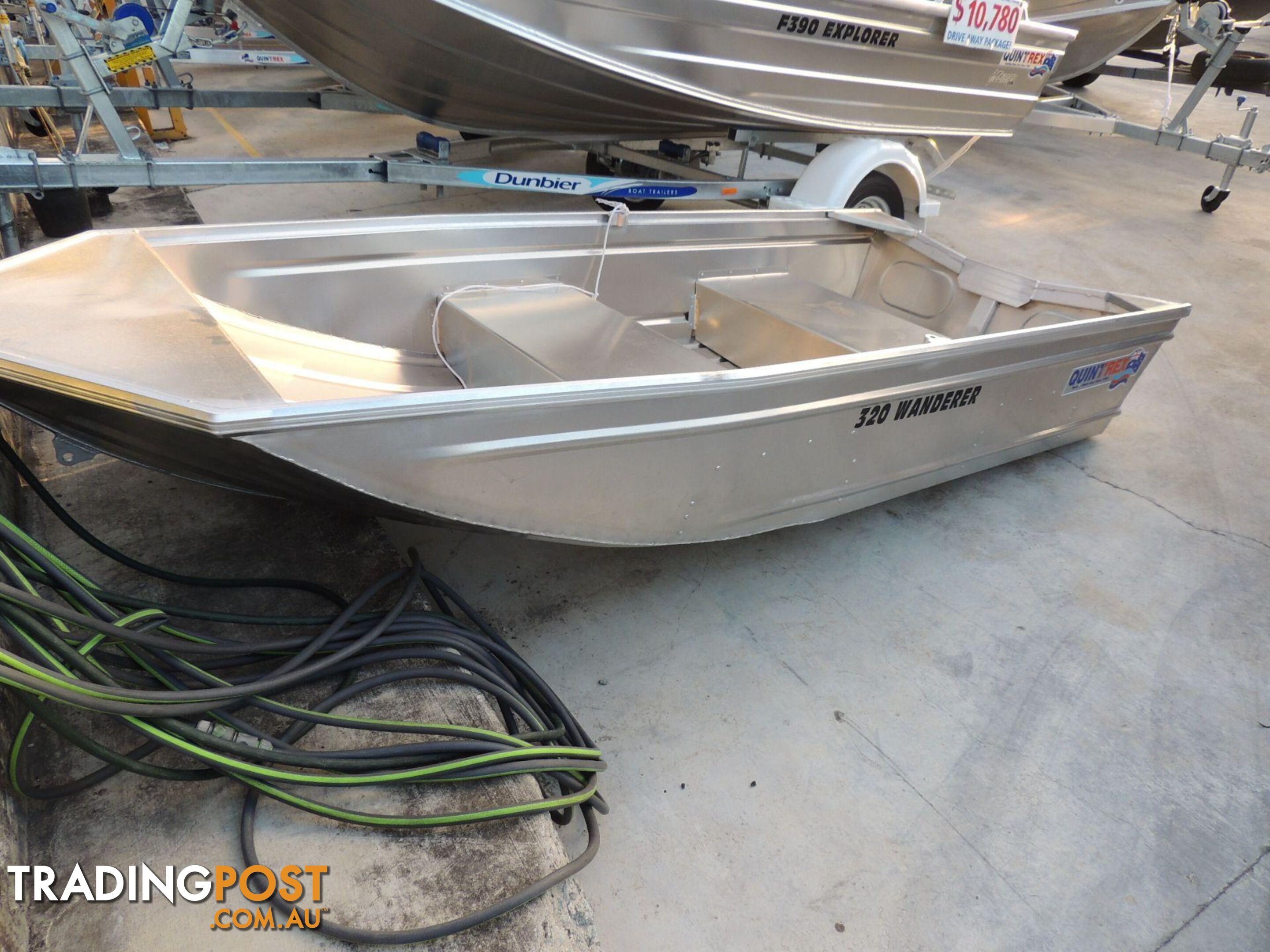 Quintrex 320 Wanderer + Yamaha F6hp 4-Stroke - HULL + MOTOR for sale online prices