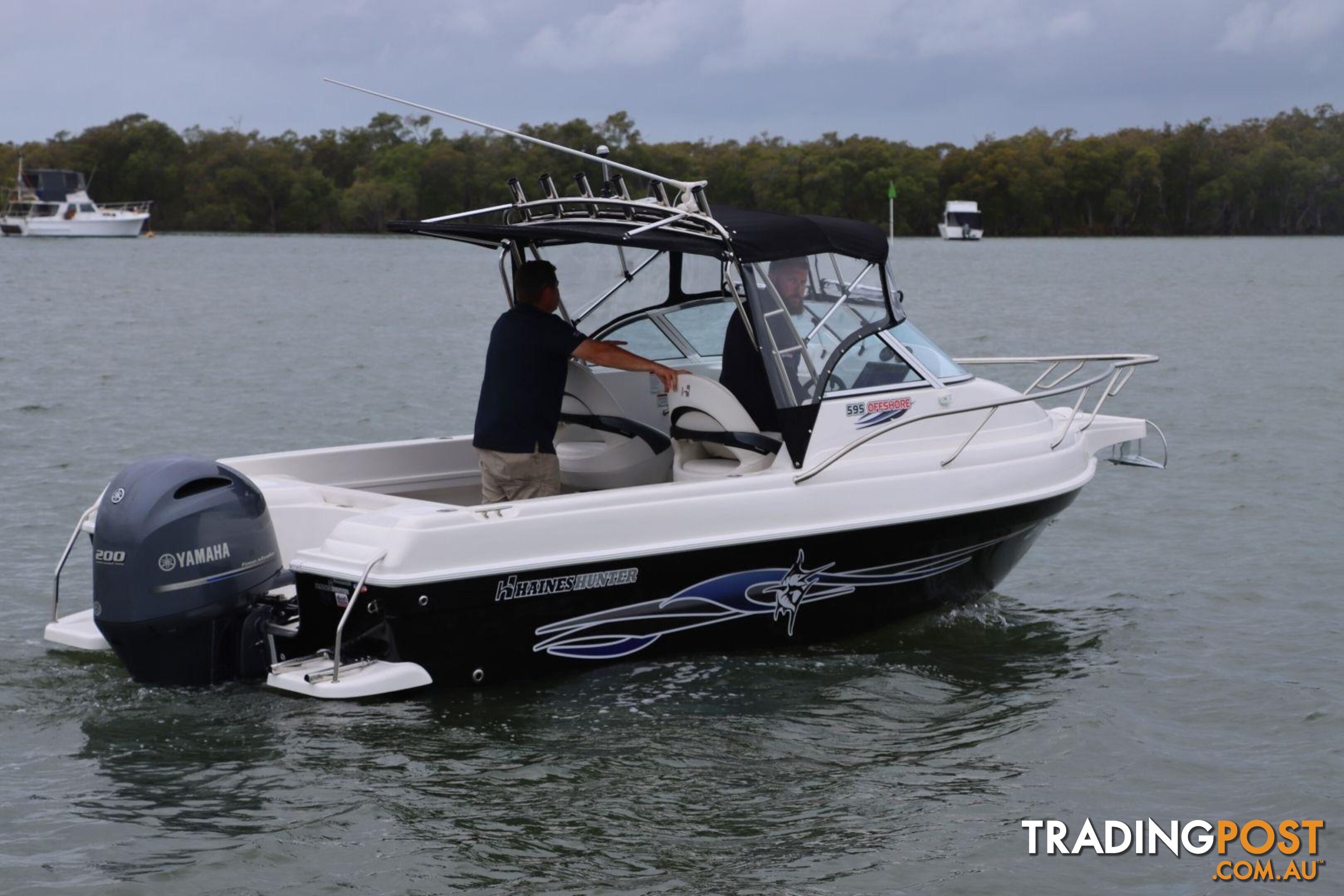 Haines Hunter 595 Offshore + Yamaha F175hp 4-Stroke - Pack 2 for sale online prices