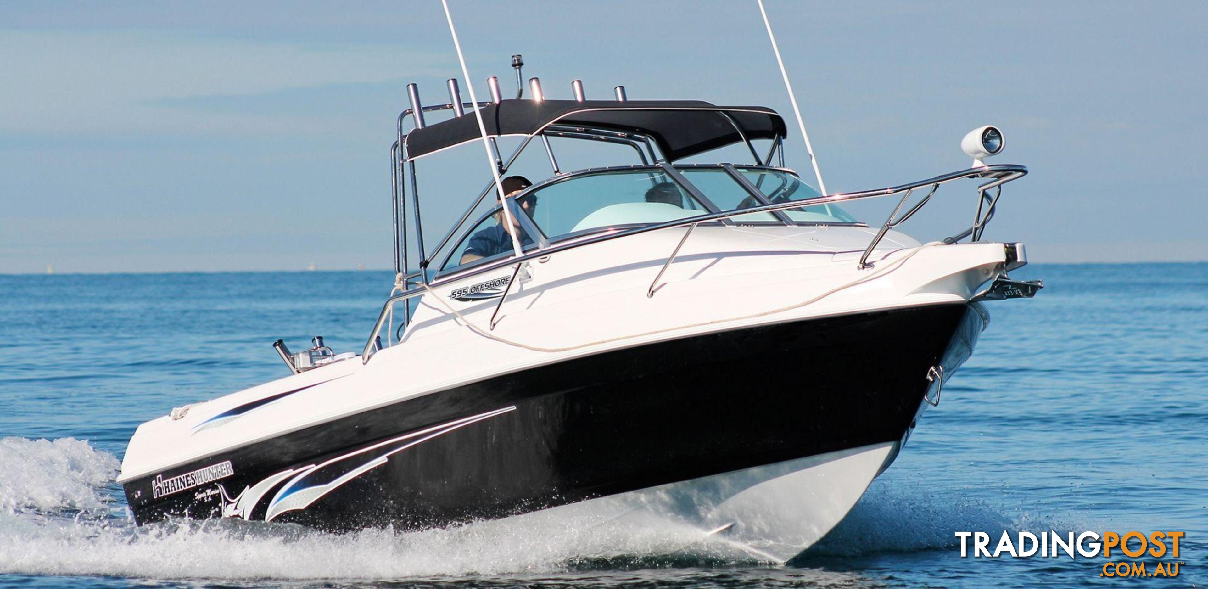 Haines Hunter 595 Offshore + Yamaha F175hp 4-Stroke - Pack 2 for sale online prices