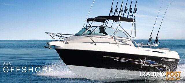 Haines Hunter 595 Offshore + Yamaha F175hp 4-Stroke - Pack 2 for sale online prices