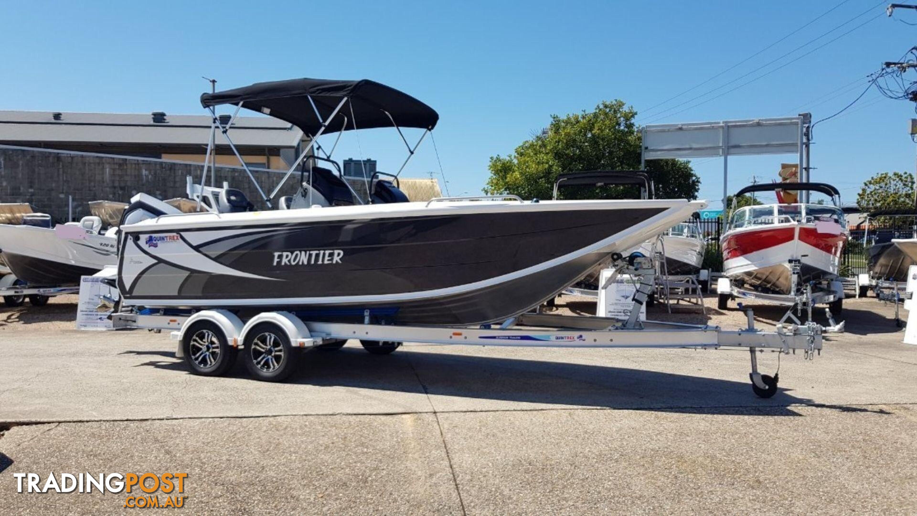 Quintrex 590 Frontier SC + Yamaha F150hp 4-Stroke - Pack 3 for sale online prices