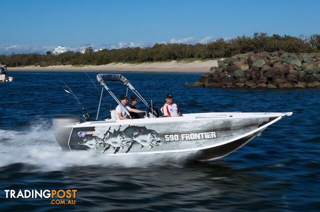 Quintrex 590 Frontier SC + Yamaha F150hp 4-Stroke - Pack 3 for sale online prices