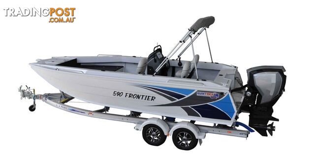 Quintrex 590 Frontier SC + Yamaha F150hp 4-Stroke - Pack 3 for sale online prices