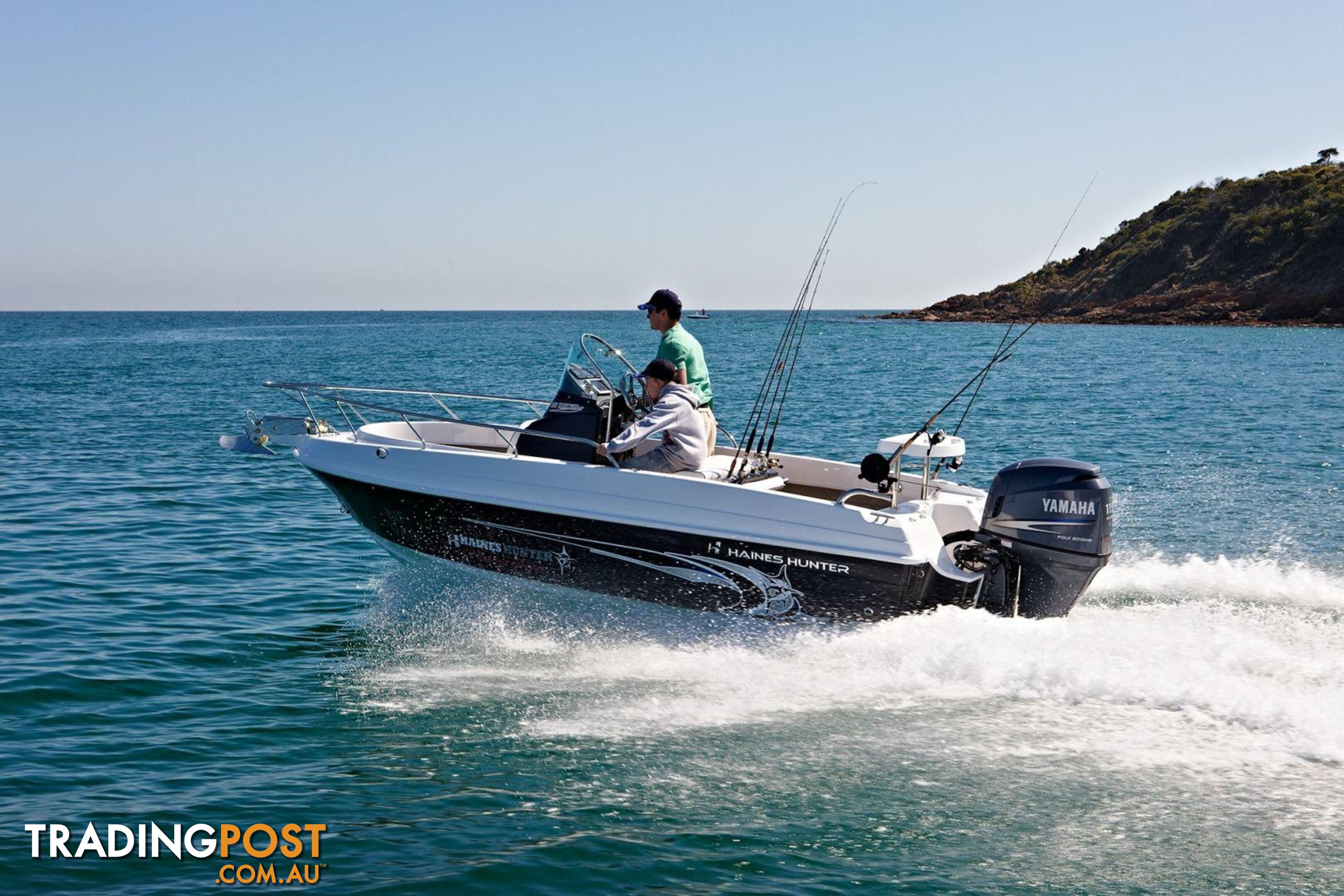 Haines Hunter 525 Prowler Centre Console + Yamaha F75hp 4-Stroke - Pack 1 for sale online prices