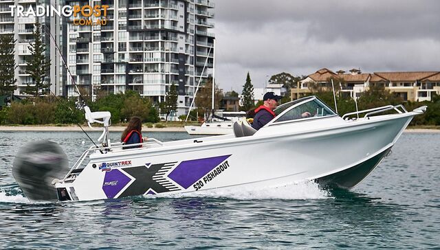 Quintrex 520 Fishabout + Yamaha F90hp 4-Stroke - Pack 1 for sale online prices