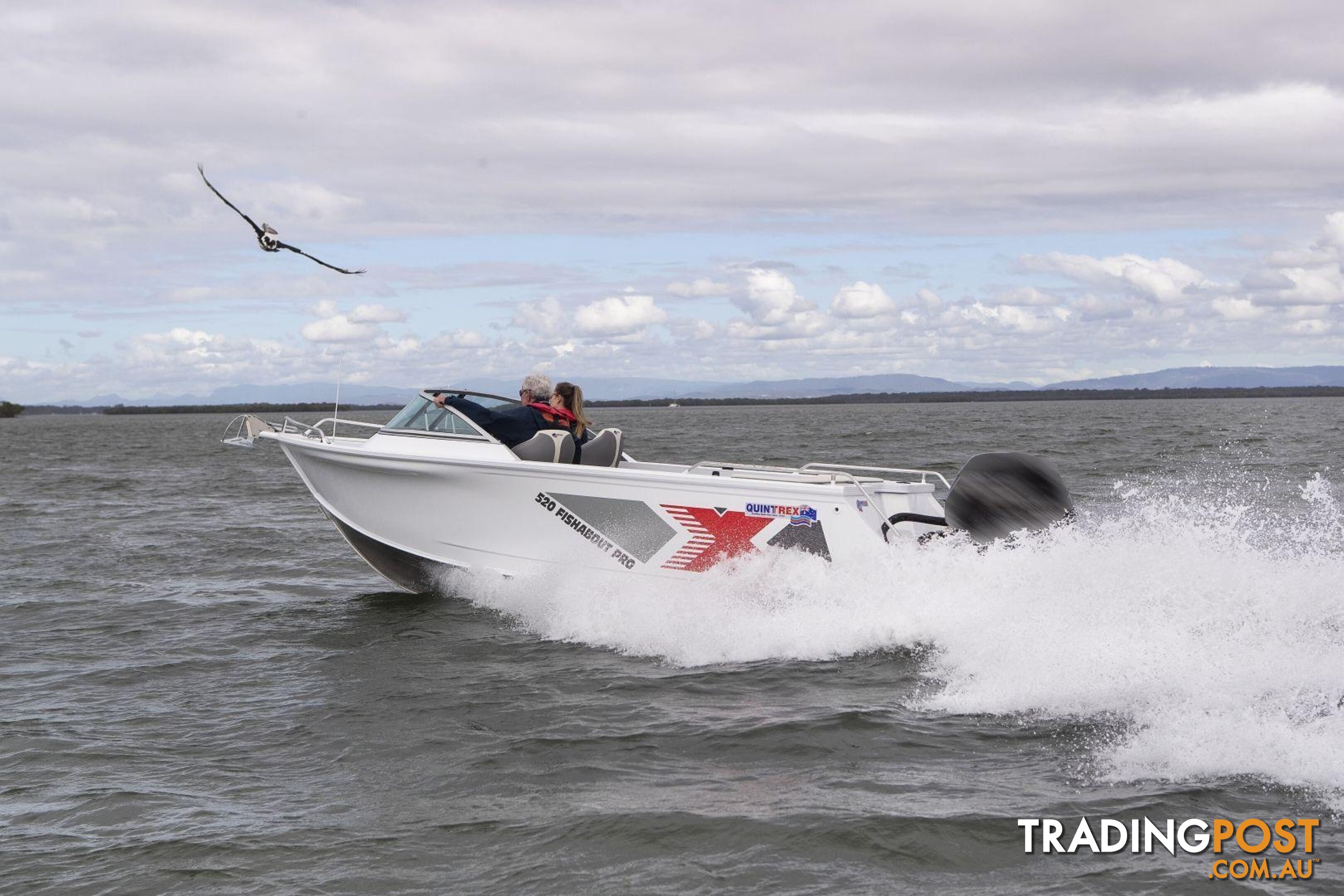 Quintrex 520 Fishabout + Yamaha F90hp 4-Stroke - Pack 1 for sale online prices