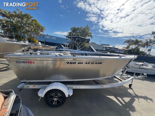 Quintrex 460 Renegade TS + Yamaha F70HP - In Stock Now