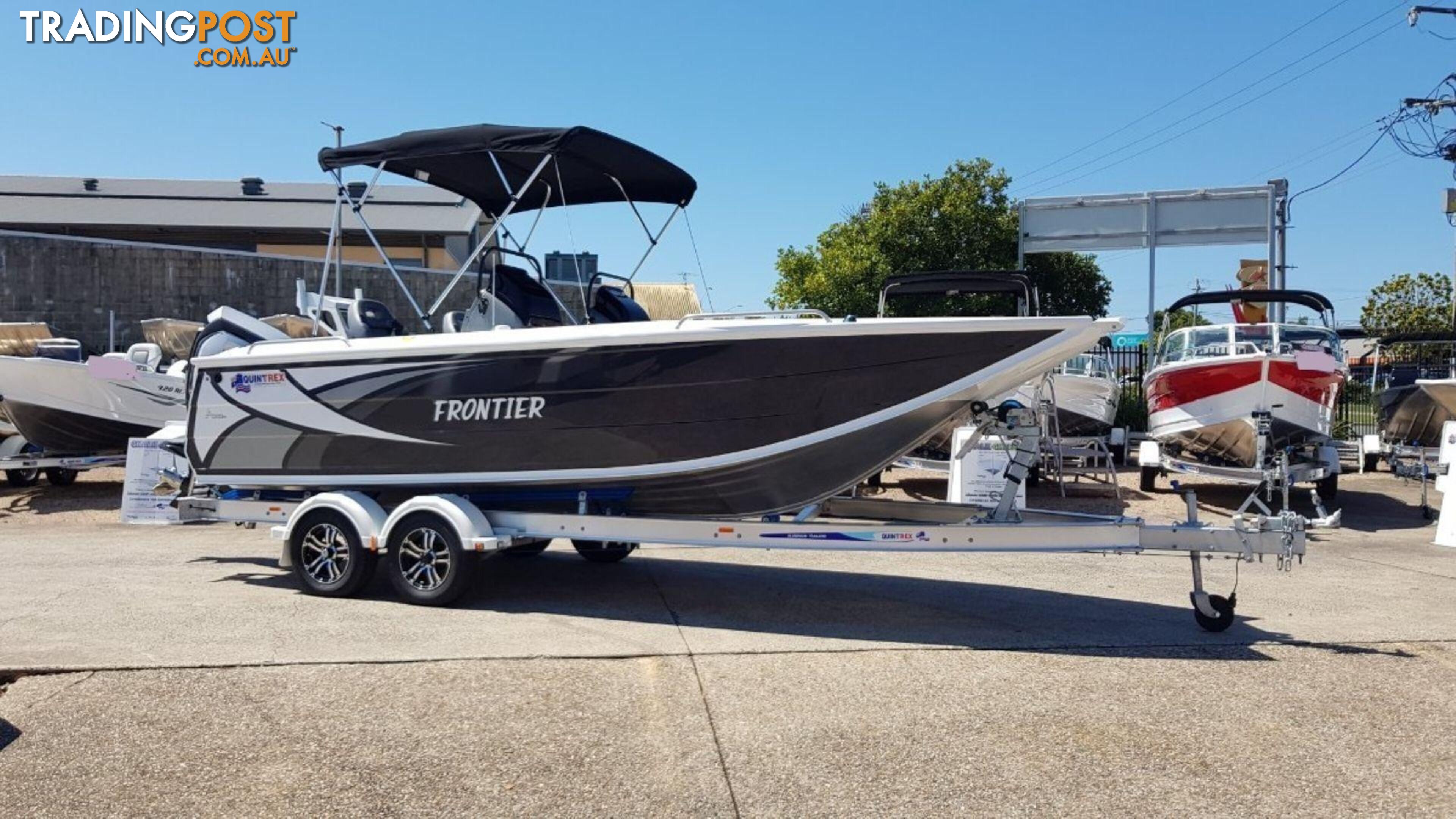 Quintrex 590 Frontier SC + Yamaha F130hp 4-Stroke - Pack 2 for sale online prices