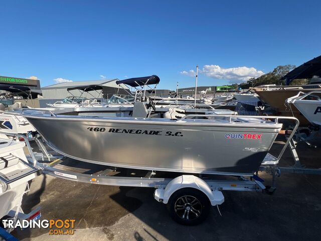 Quintrex 460 Renegade SC + Yamaha F70HP - IN STOCK NOW
