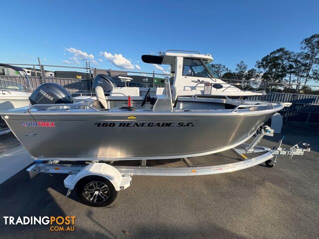 Quintrex 460 Renegade SC + Yamaha F70HP - IN STOCK NOW