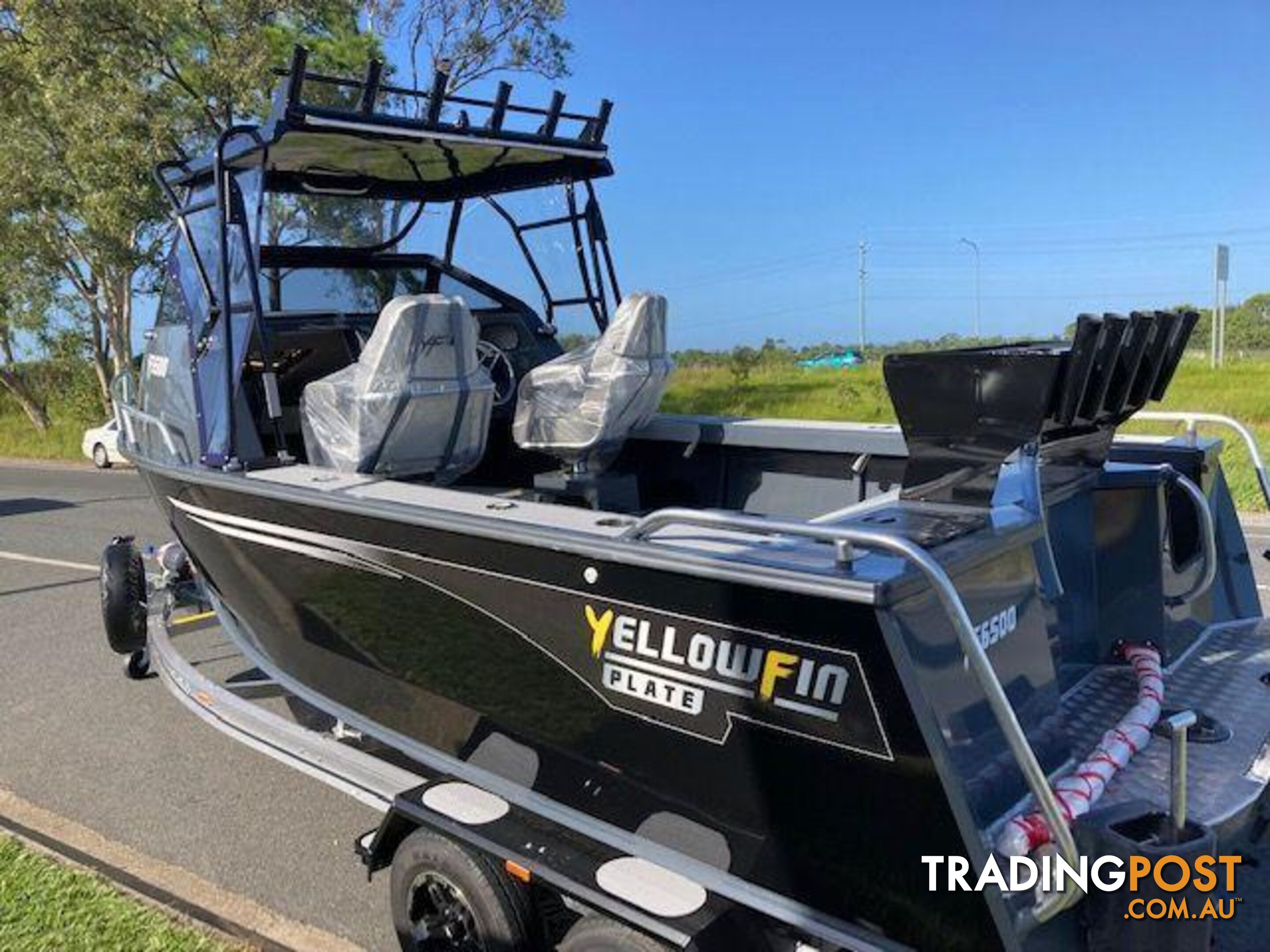 Yellowfin 6500 Folding Hard Top + Yamaha F200hp 4-Stroke - Platinum Pack for sale online prices