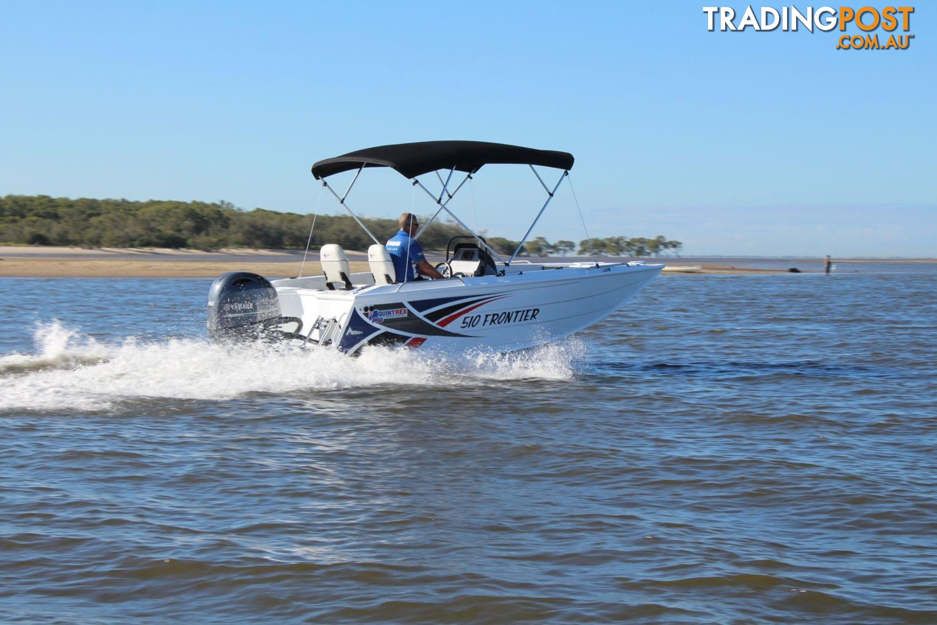 Quintrex 510 Frontier PRO SC + Yamaha F115hp 4-Stroke - PRO Pack for sale online prices