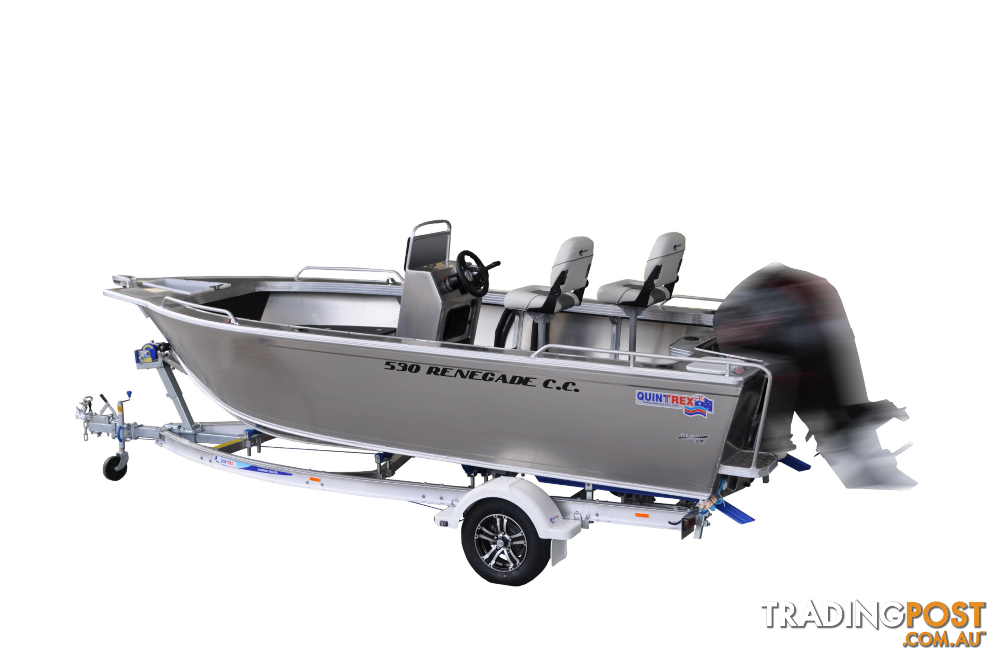 Quintrex 530 Renegade CC(Centre Console) + Yamaha F115hp 4-Stroke - Pack 2 for sale online prices