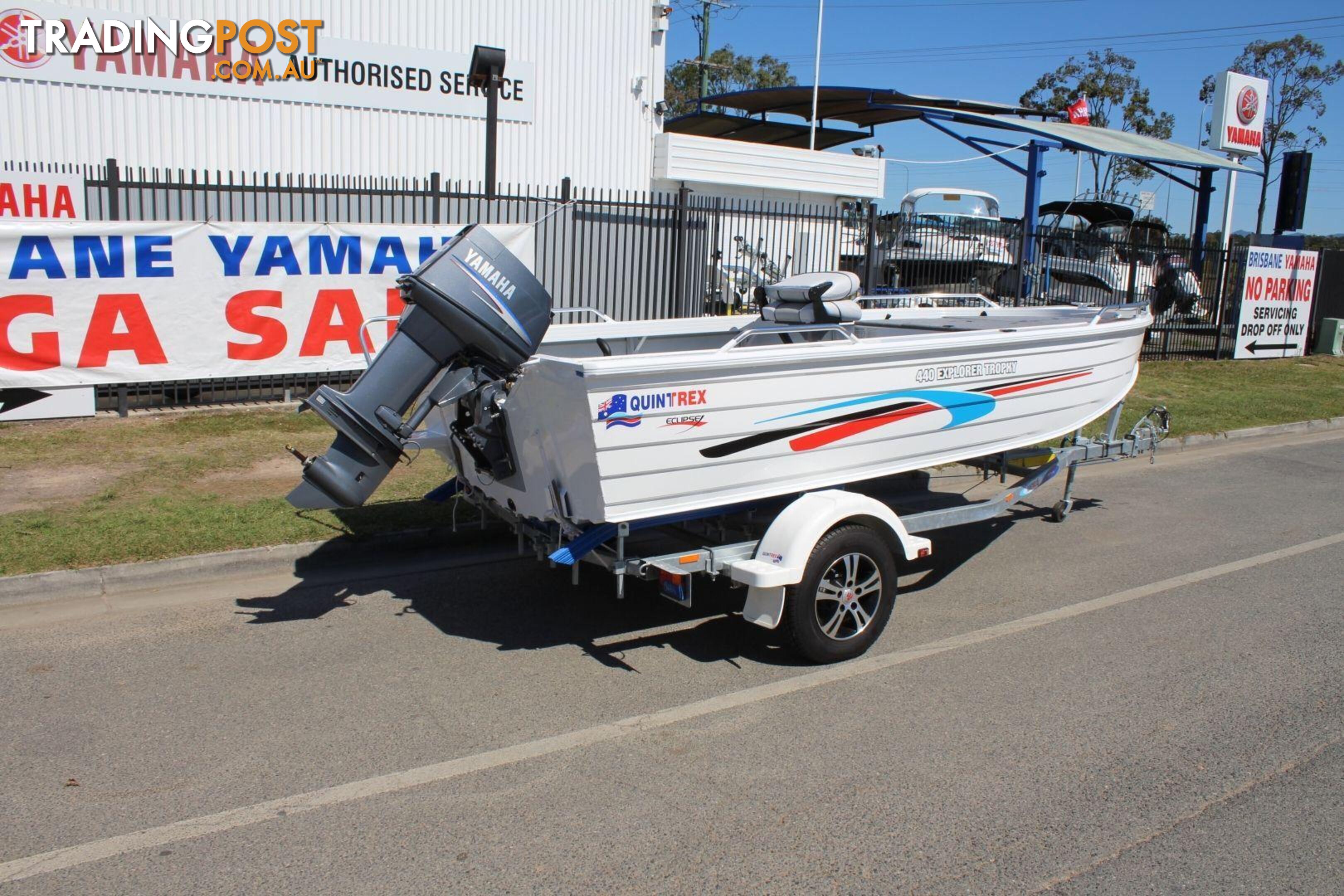 Quintrex F440 Explorer Trophy Side Console + Yamaha F60hp 4-Stroke - Pack 2 for sale online prices