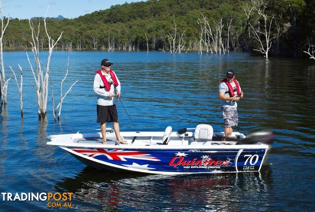 Quintrex F440 Explorer Trophy Side Console + Yamaha F60hp 4-Stroke - Pack 2 for sale online prices