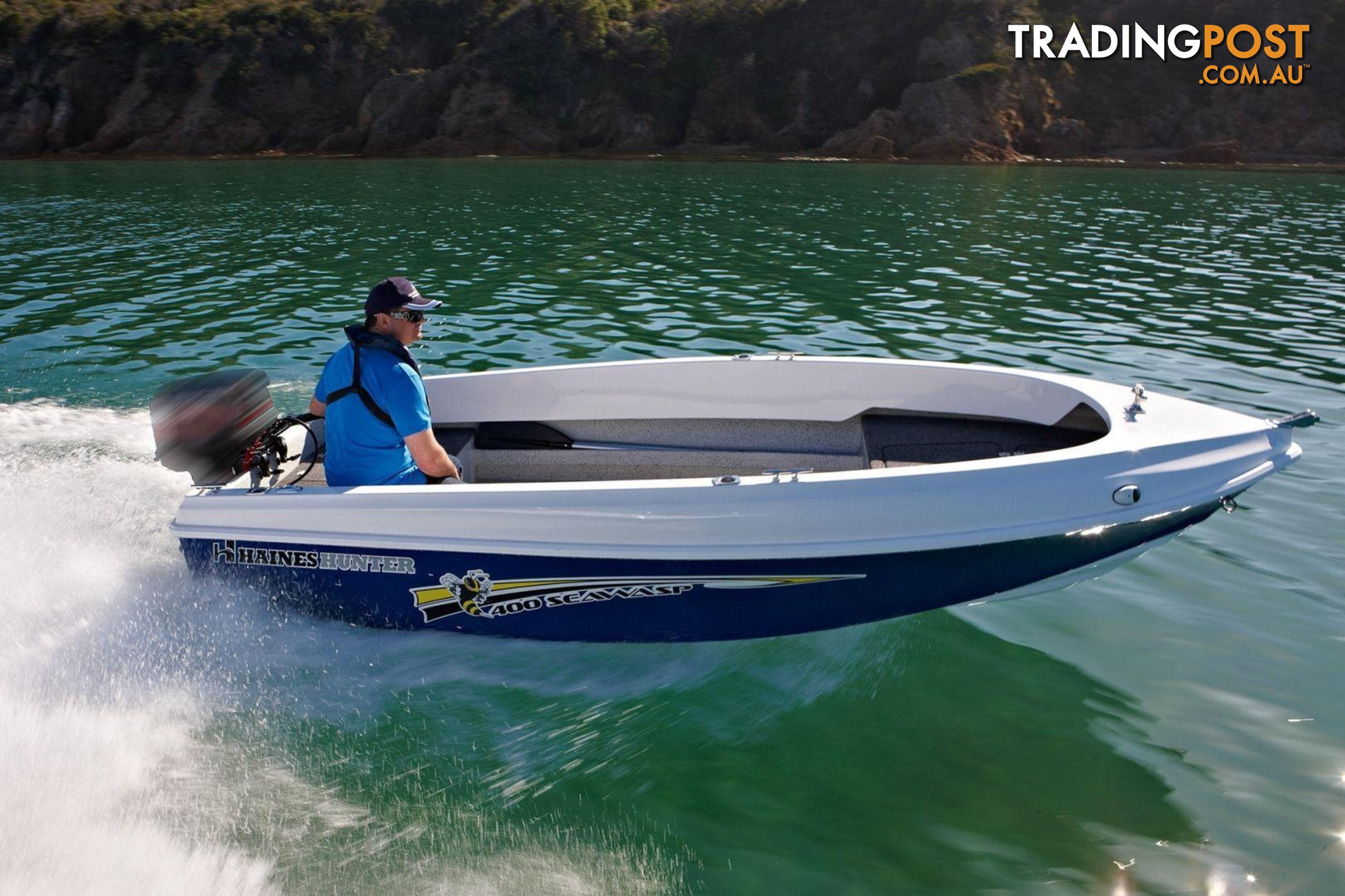 Haines Hunter 400 Seawasp + Yamaha F25hp 4-Stroke - Pack 1 for sale online prices