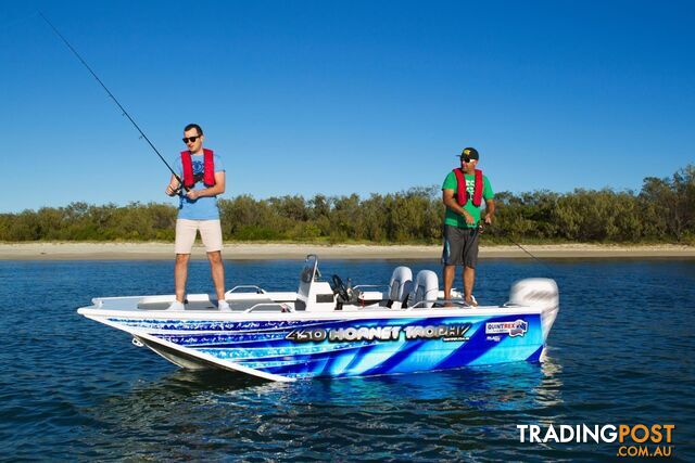 Quintrex 450 Hornet + Yamaha F75hp 4-Stroke - PACK 2 FOR SALE