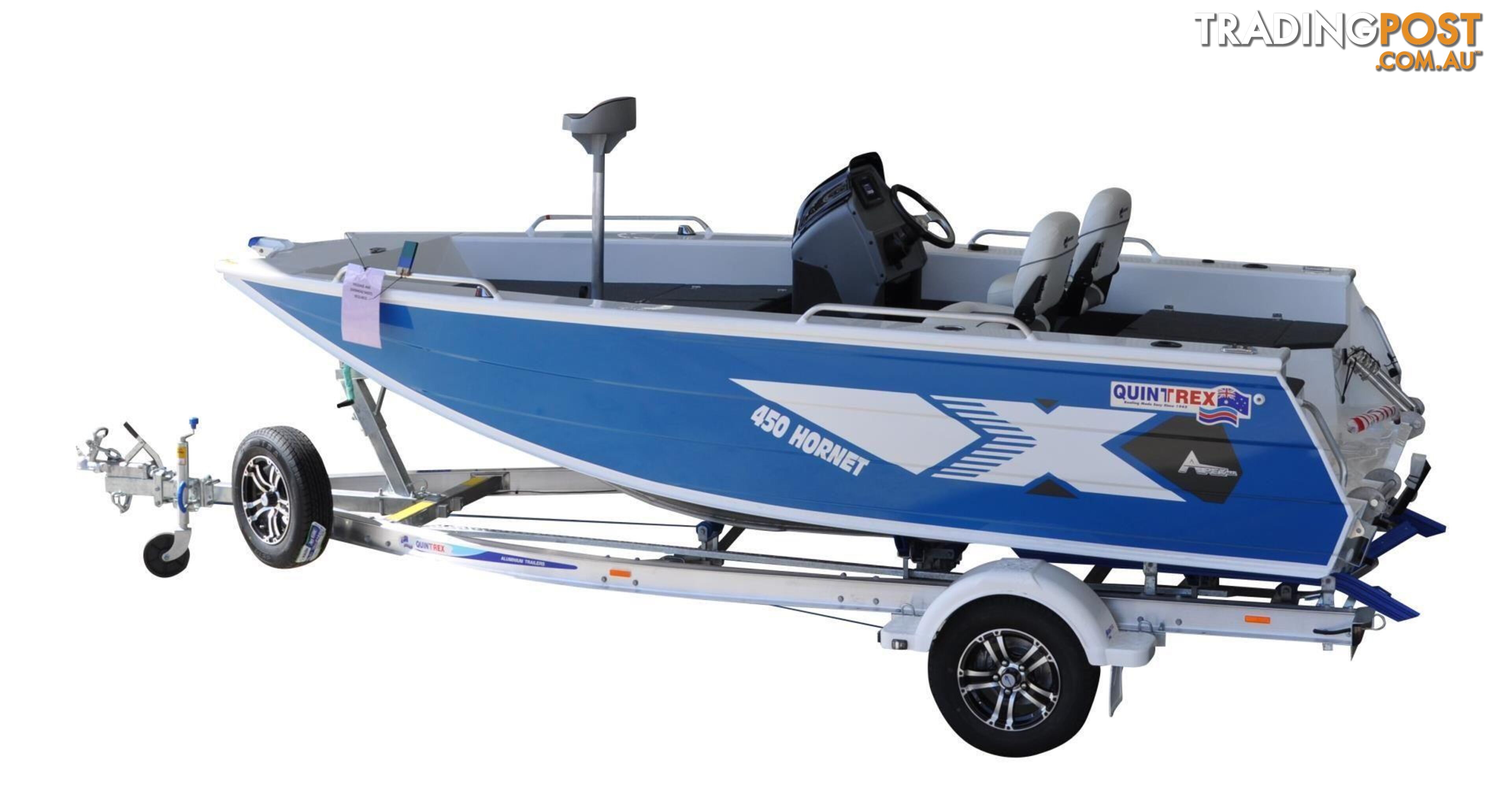 Quintrex 450 Hornet + Yamaha F75hp 4-Stroke - Pack 2 for sale online prices