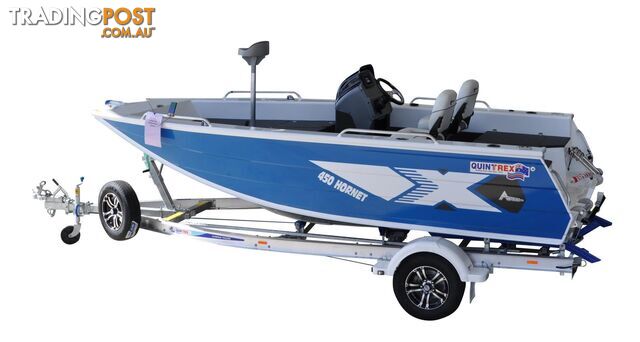 Quintrex 450 Hornet + Yamaha F75hp 4-Stroke - Pack 2 for sale online prices